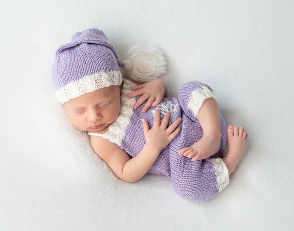 Cute baby słodko Śpiące — Zdjęcie stockowe