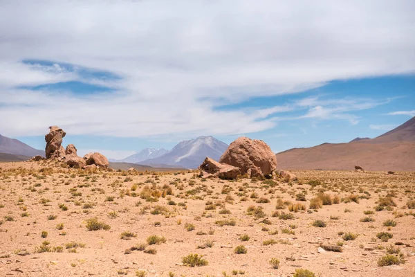 Désert montagneux bolivien — Photo