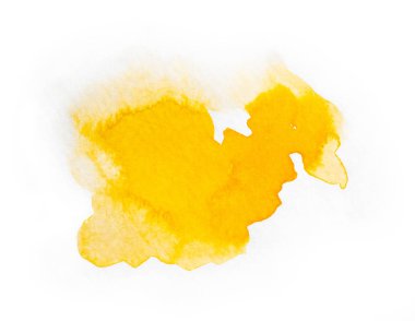 Sarı soyutma boyama