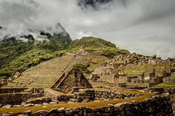 Otroligt vacker plats av Machu Picchu — Stockfoto