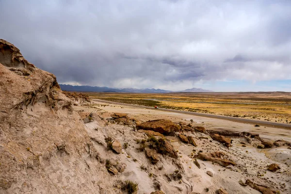 Amplio paisaje boliviano — Foto de Stock