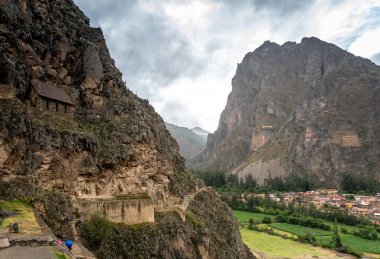Cusco, Peru yakınlarındaki köy