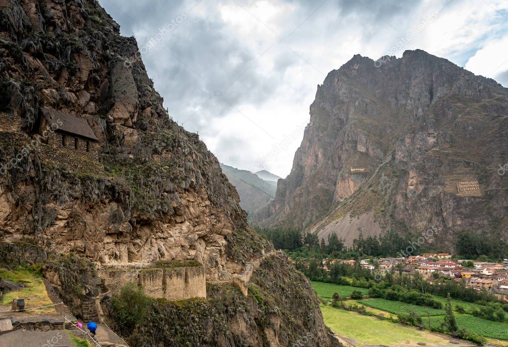 The village near to Cusco, Peru
