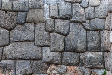 Saksaywaman taş duvar tuğlaları