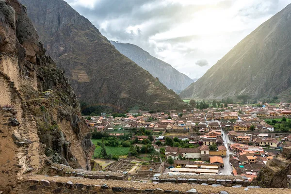 Wioska w pobliżu Cusco, Peru — Zdjęcie stockowe