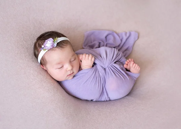 Μωράκι γλυκά στον ύπνο — Φωτογραφία Αρχείου
