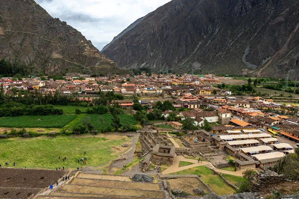 Byn i närheten av Cusco, Peru — Stockfoto