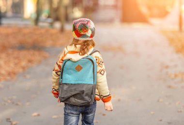 Okul çocuğunun arka planı