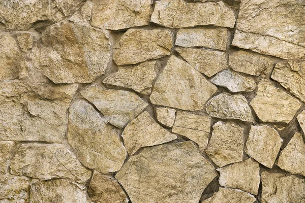 Textura Parede Pedra Velha Construída Pedras Grandes Close — Fotografia de Stock