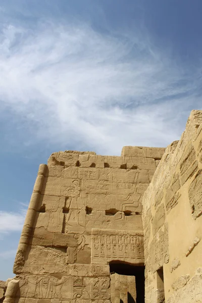 Luxor Egyiptom Október 2012 Ősi Romok Karnaki Templom — Stock Fotó