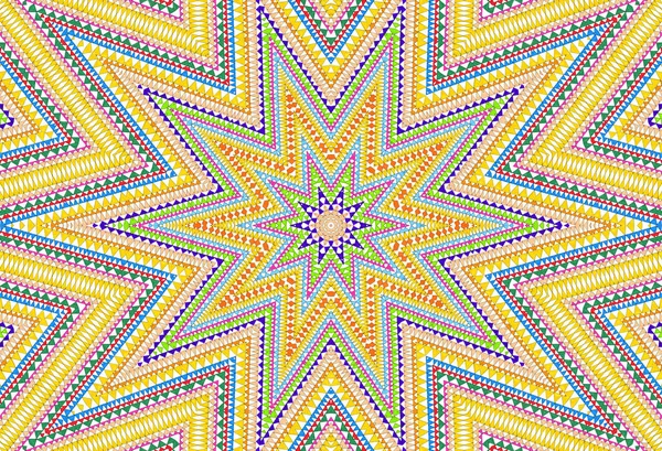Patrón Triángulos Coloridos Abstractos Brillantes Estrellas —  Fotos de Stock