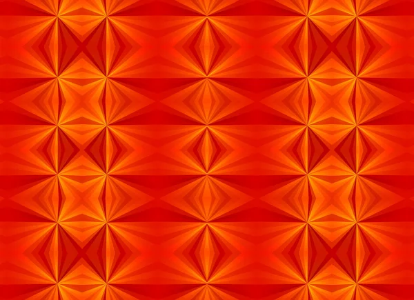 Leuchtend Roter Und Oranger Hintergrund Mit Abstrakten Mustern — Stockfoto