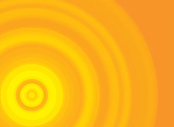 Fond Vectoriel Jaune Vif Orange Avec Motif Circulaire Pour Conception — Image vectorielle