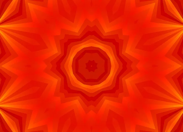 Luminoso Sfondo Astratto Rosso Con Motivo Concentrico — Foto Stock