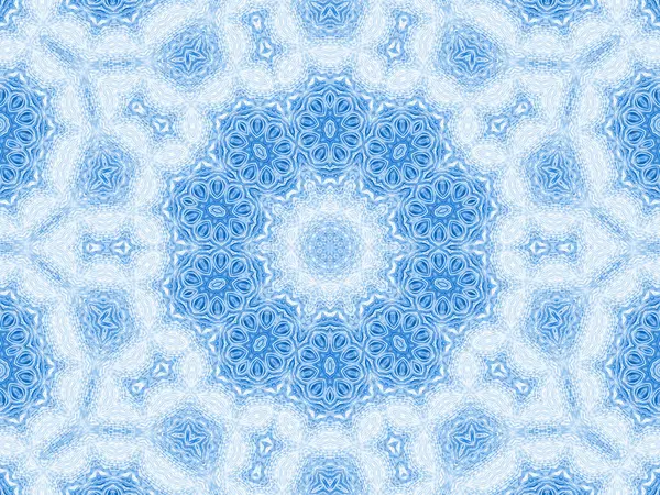 Εικονογράφηση Αφηρημένο Μπλε Ομόκεντρους Μοτίβο Φόντου — Φωτογραφία Αρχείου