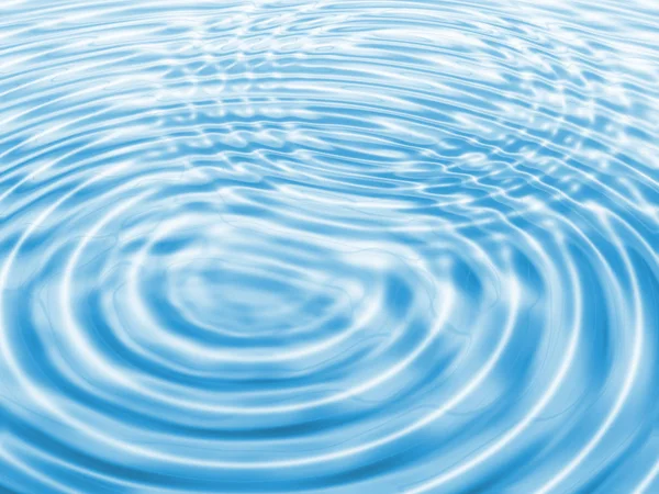 Ondas de agua azul abstractas — Foto de Stock