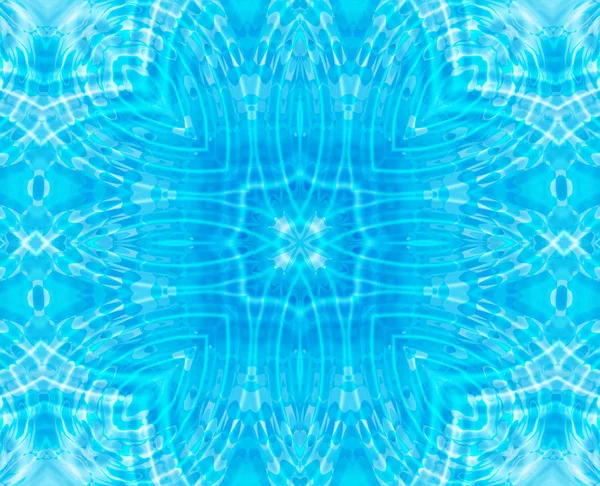 Fondo Azul Brillante Con Patrón Concéntrico Abstracto — Foto de Stock