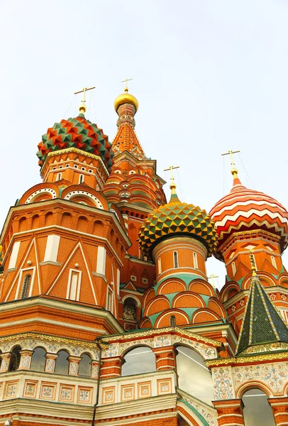 Parçası Aziz Basil Katedrali Katedrali Vasily Mübarek Rus Ortodoks Kilisesi — Stok fotoğraf