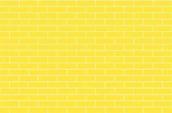Žlutá Cihlová Zeď Abstraktní Bezešvé Pozadí — Stock fotografie
