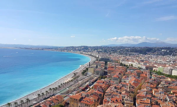 Vista de Niza, Costa Azul, Costa Azul, Francia —  Fotos de Stock