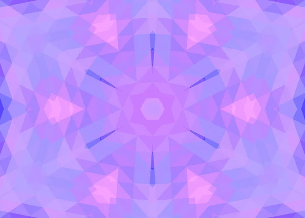 设计用同心马赛克图案的紫丁香背景 — 图库照片