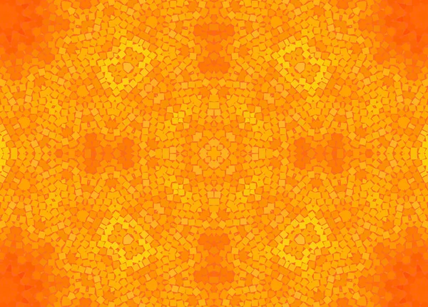 Abstract Bright Yellow Orange Background Concentric Pattern Design — Stock Photo, Image