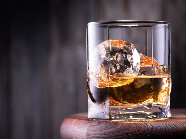 Glass of whiskey — Stock Photo, Image