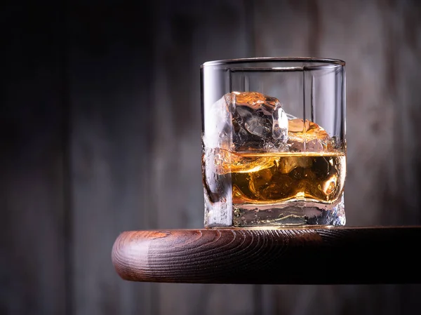 Whisky glas — Stockfoto