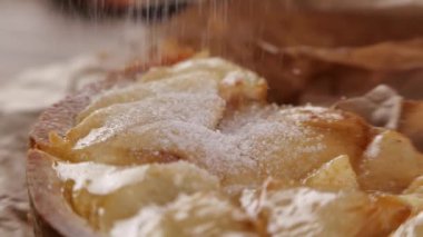 Şeker lezzetli meyveli turta