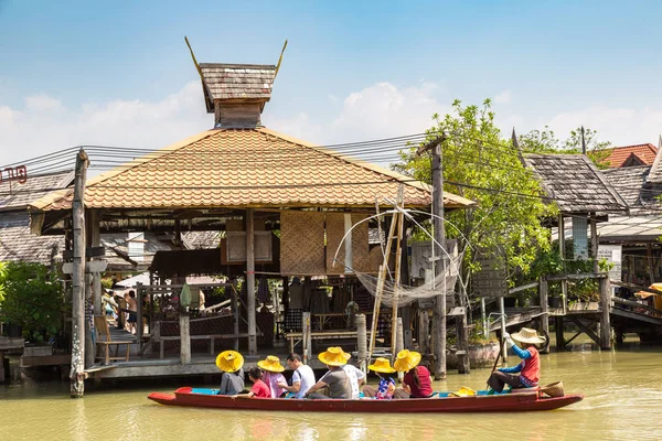 夏の日のパタヤ タイのパタヤ 2018 水上マーケット — ストック写真