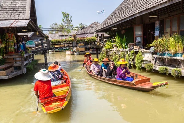 夏の日のパタヤ タイのパタヤ 2018 水上マーケット — ストック写真