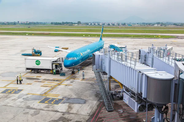 Hanoi Vietnam Juni 2018 Noi Bai International Airport Hanoi Een — Stockfoto