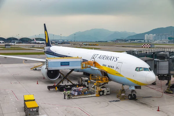 Hong Kong Chine Juin 2018 Journée Estivale Aéroport International Hong — Photo