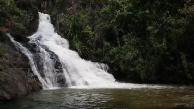 Dalat, bir yaz günü Vietnam'da Datanla şelale