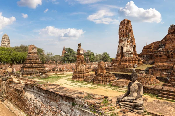 Ayutthaya Historical Park Ayutthaya Thailand Summer Day — Stock Photo, Image