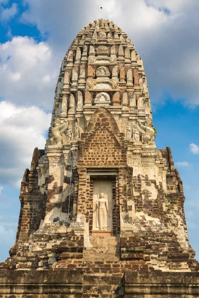 Parc Historique Ayutthaya Ayutthaya Thaïlande Dans Une Journée Été — Photo