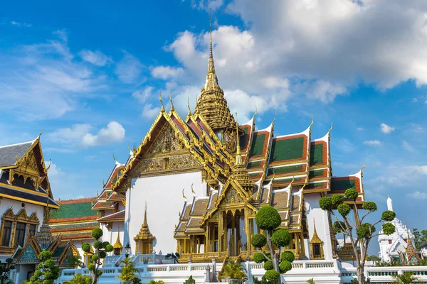 Grand Palace Wat Phra Kaew Temple Emerald Buddha Bangkokban Egy — Stock Fotó