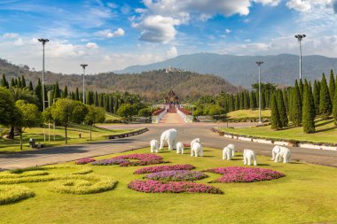 Chiang Mai, Tayland bir yaz günü Royal Ratchaphruek parkta