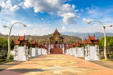 Chiang Mai, Tayland bir yaz günü Royal Ratchaphruek parkta