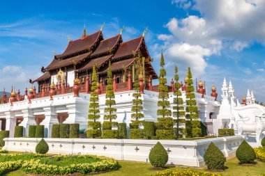 Chiang Mai, Tayland bir yaz günü Royal Ratchaphruek parkta
