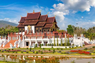 Chiang Mai, Tayland bir yaz günü Royal Ratchaphruek parkta