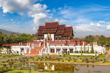 Chiang Mai, Tayland bir yaz günü Royal Ratchaphruek parkta