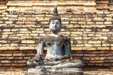 Sukhothai Tarih Parkı, bir yaz günü Tayland