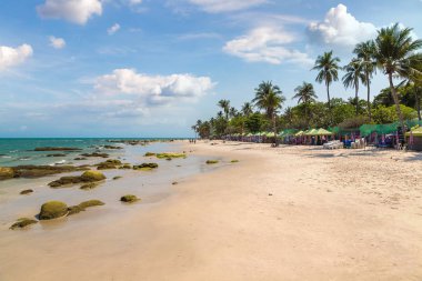 Hua Hin beach, Tayland bir güzel yaz gün