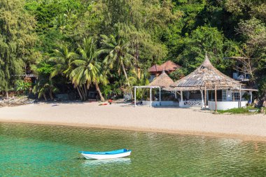 Beach Koh Samui Adası, Tayland bir yaz günü