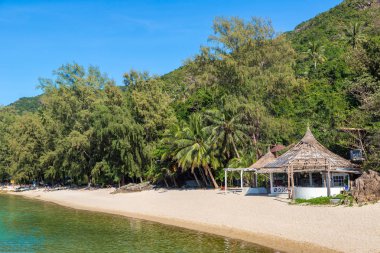 Beach Koh Samui Adası, Tayland bir yaz günü