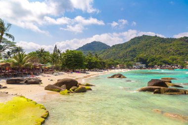 Koh Samui adasındaki Silver Beach, Tayland 'da bir yaz günü