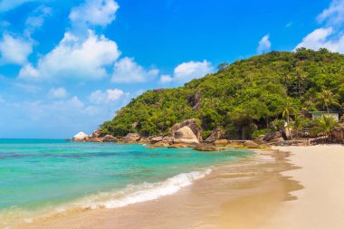 Koh Samui adasındaki Silver Beach, Tayland 'da bir yaz günü