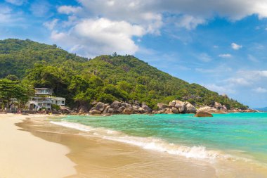 Koh Samui adasındaki Silver Beach, Tayland 'da bir yaz günü