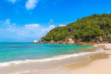 Koh Samui adasındaki Silver Beach, Tayland 'da bir yaz günü